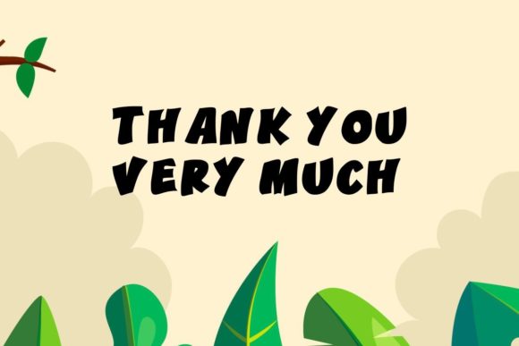 Kids Toon Font PNG with transparent background - Preview 6