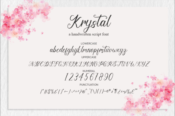 Krystal Font PNG with transparent background - Preview 5