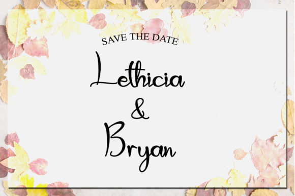 Leodra Font PNG with transparent background - Preview 2