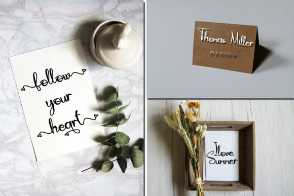 Leodra Font PNG with transparent background - Preview 3