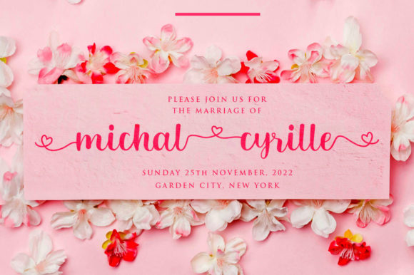 Mitta Sweety Font PNG with transparent background - Preview 3