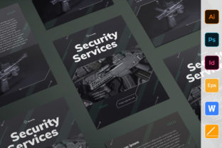 Security Guard Flyer Template Graphic by Amber Graphics · Creative Fabrica