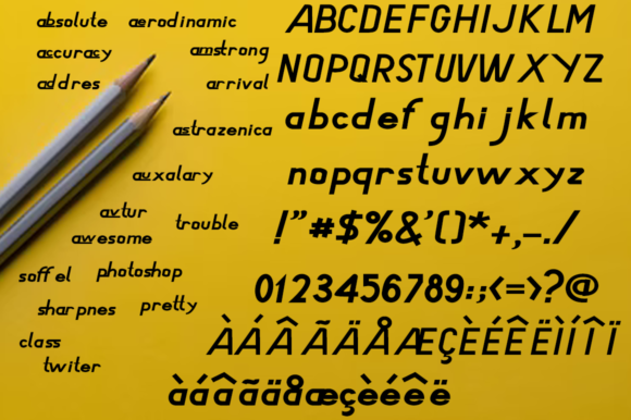Atmosphere Font - Preview 4
