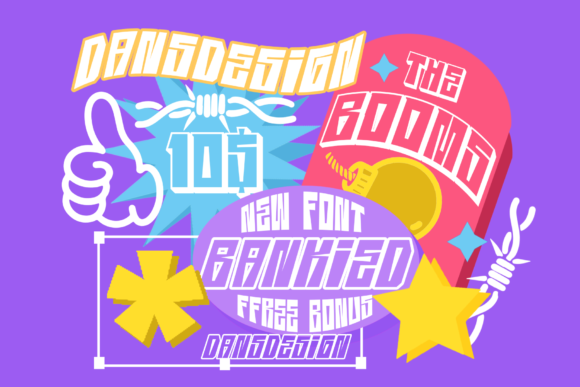 Bankied Font - Preview 1