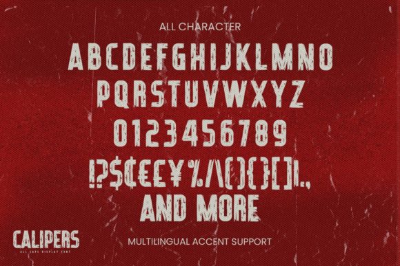 Calipers Font - Preview 6