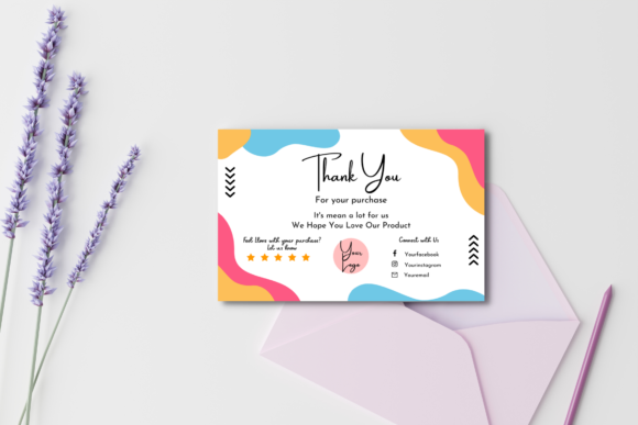 Canva Thank You Card Template