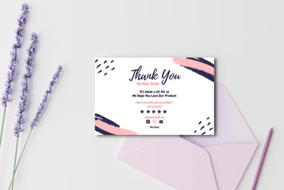 Canva Thank You Card Template