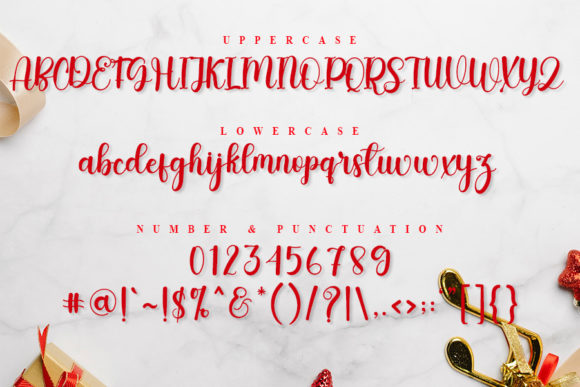 Christmas Font - Preview 6