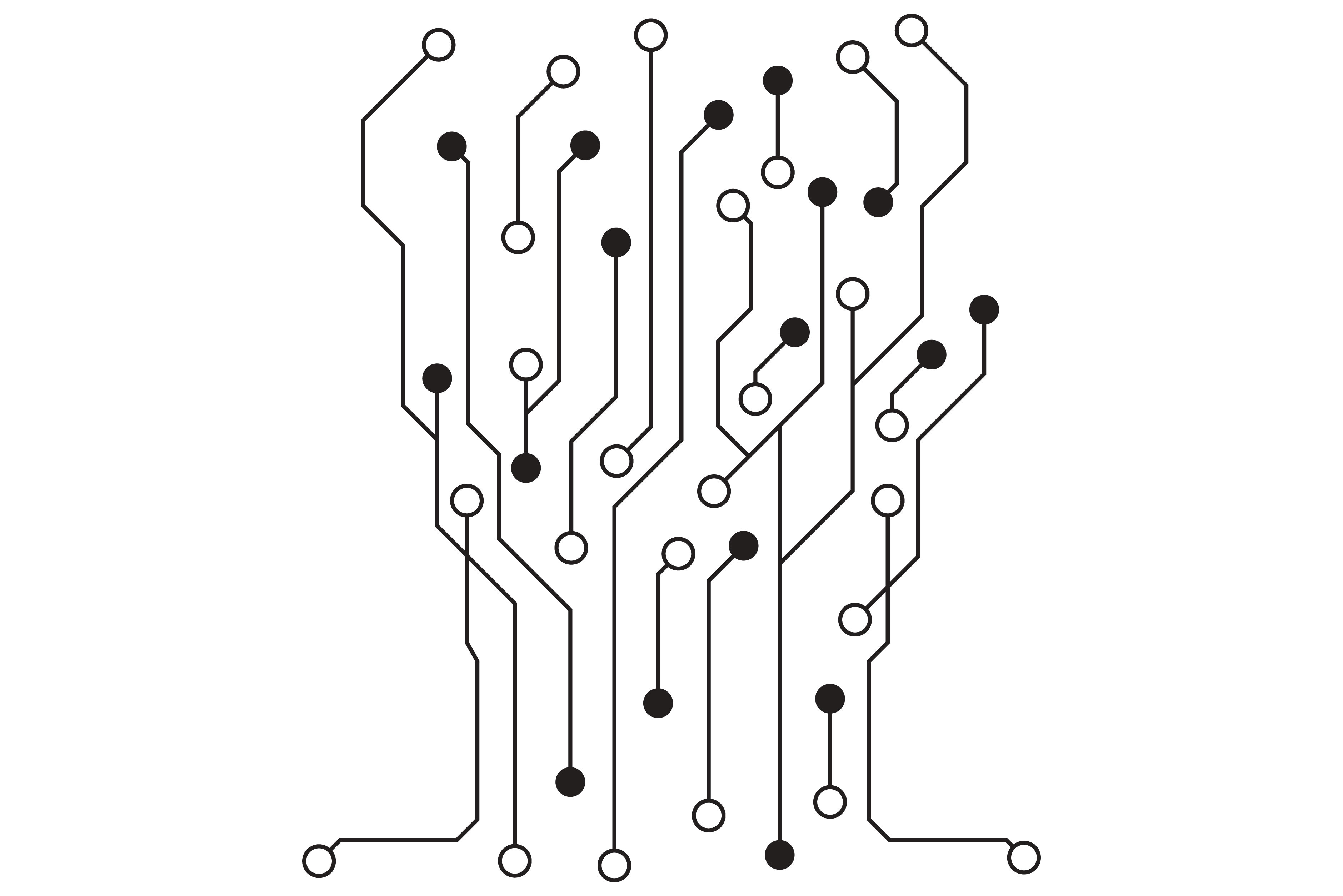 Circuit Vector Illustration