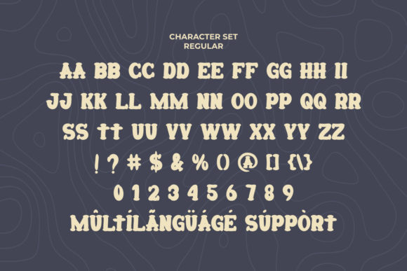 Popovers Font PNG with transparent background - Preview 2