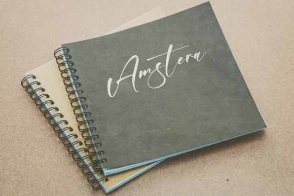 Amstera Font - Preview 4