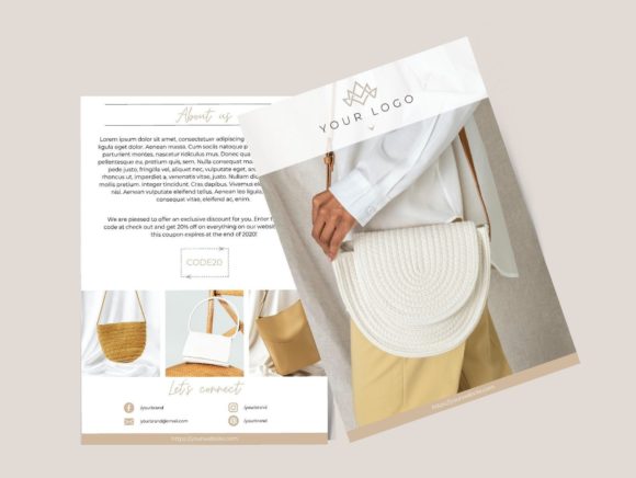 Business Promo Flyer Template for Canva
