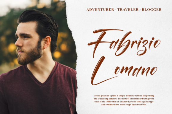 Grontfess Brushela Font - Preview 3