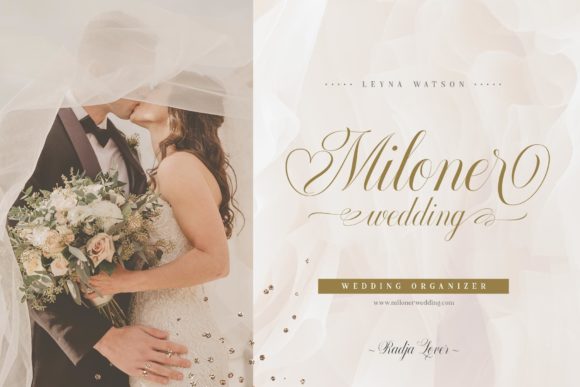 Radja Lover Script Font PNG with transparent background - Preview 3