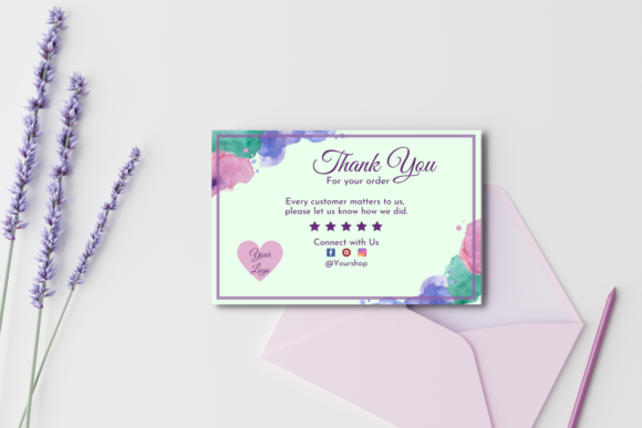 Canva Thank You Card Template