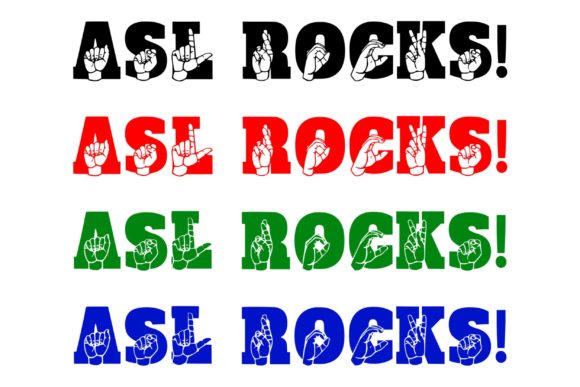 Able Lingo ASL 4 Font - Preview 3