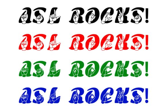 Able Lingo ASL 5 Font - Preview 3