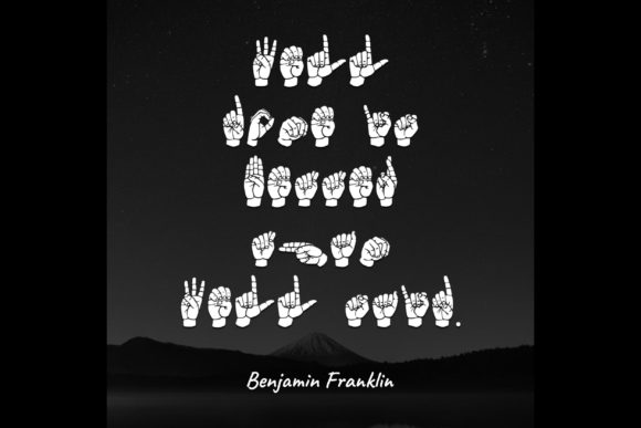 Able Lingo ASL 1 Font - Preview 5