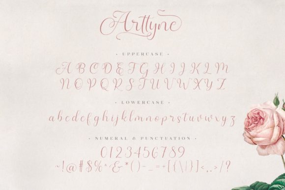 Arttyne Font - Preview 4