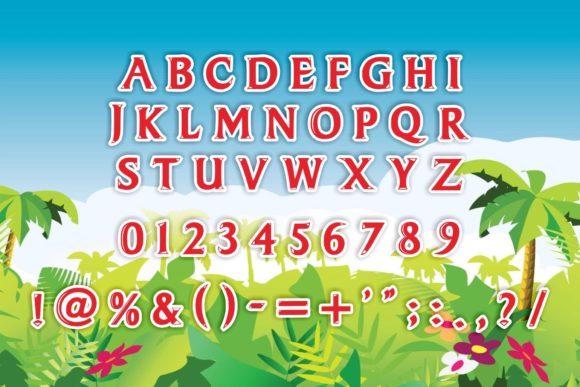 Baby Animal Font - Preview 3
