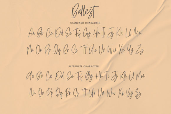 Ballest Font - Preview 6