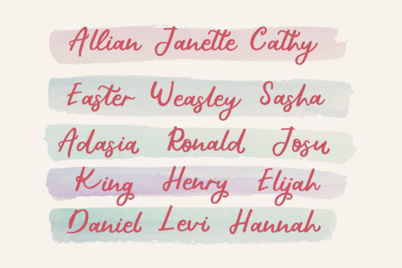 Bethyna Font - Preview 6