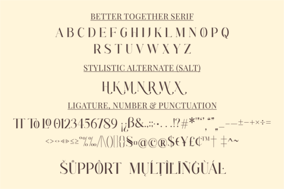 Better Together Font - Preview 3