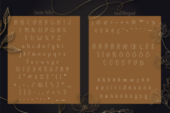 Black Whiskey Font - Preview 6