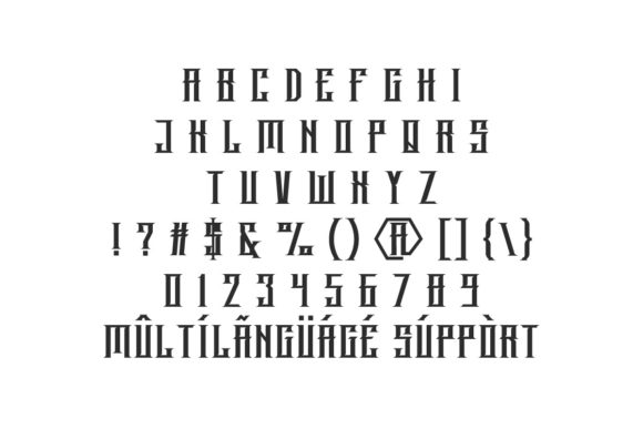Blackjet Font - Preview 3