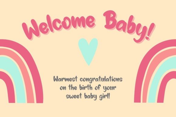 Blessing Rain Font - Preview 2