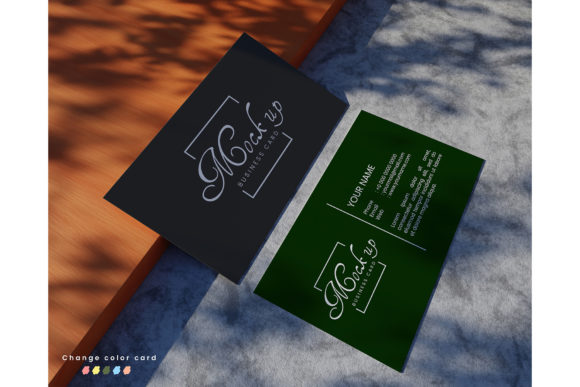Business Card Mockup Graphic by Anggel Elgi · Creative Fabrica