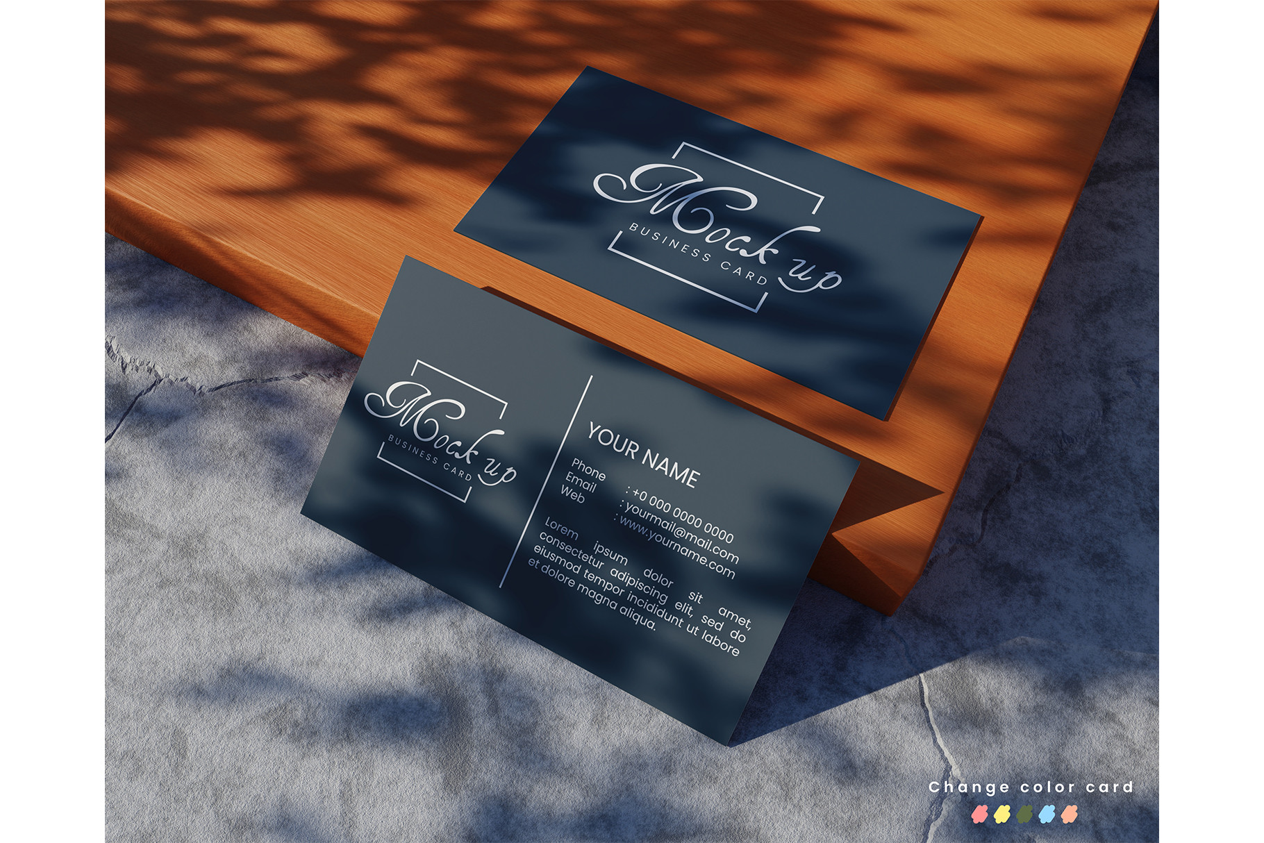 Business Card Mockup Graphic by Anggel Elgi · Creative Fabrica