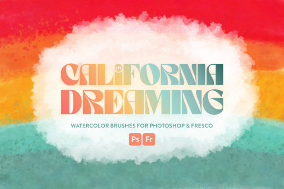 California Dreaming Photoshop Brushes