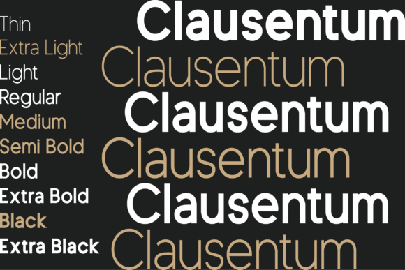 Clausentum Font - Preview 3