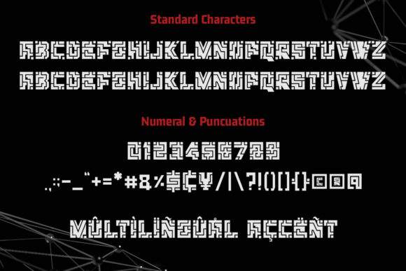Encrypto Font - Preview 1