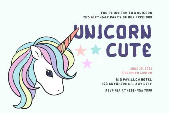 Fun Unicorn Font - Preview 1