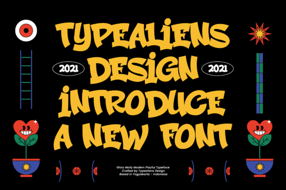 Glory Molly Font - Preview 3
