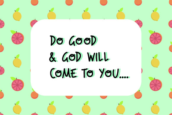 Grape Fruit Font PNG with transparent background - Preview 3