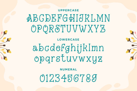 Heaven Garden Font - Preview 1