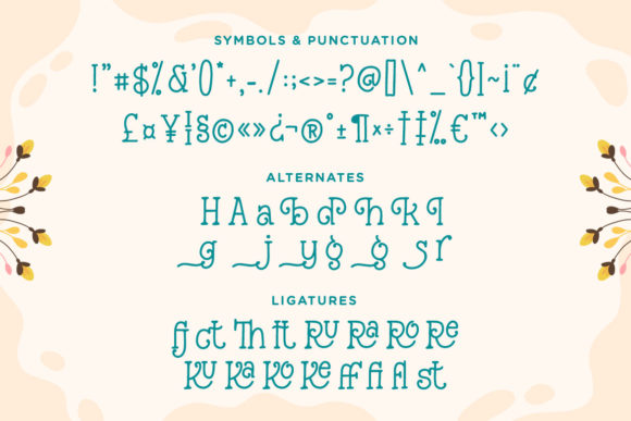 Heaven Garden Font - Preview 2