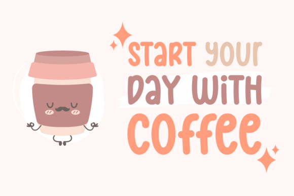 Hello Mikaty Font PNG with transparent background - Preview 1