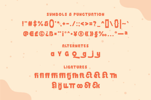 Honey Belly Font - Preview 2
