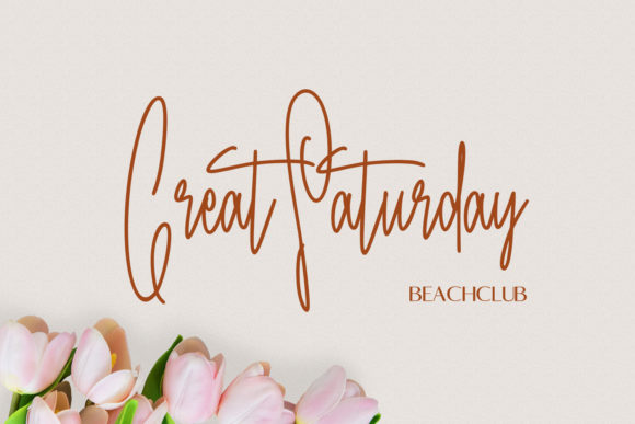 Katty Wells Signature Font PNG with transparent background - Preview 4