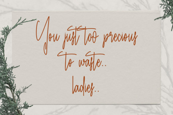 Katty Wells Signature Font PNG with transparent background - Preview 6