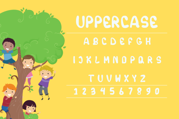 Lemon Frex Font PNG with transparent background - Preview 3
