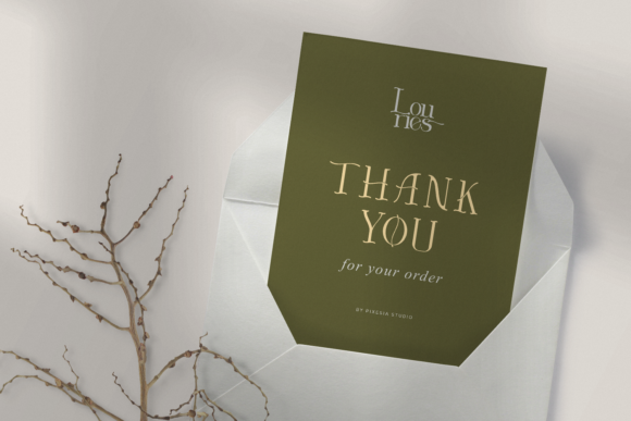 Louries Font PNG with transparent background - Preview 5