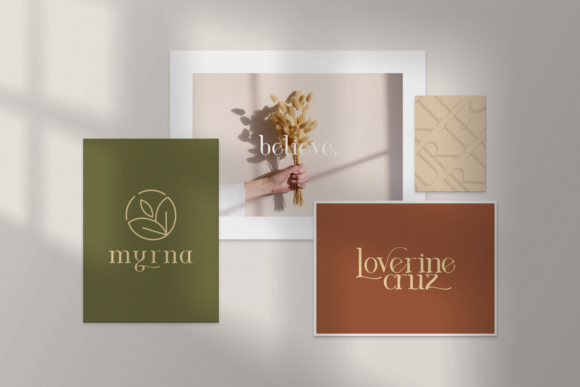 Louries Font PNG with transparent background - Preview 3