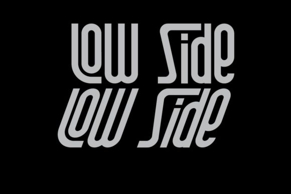 Low Side Font PNG with transparent background - Preview 1