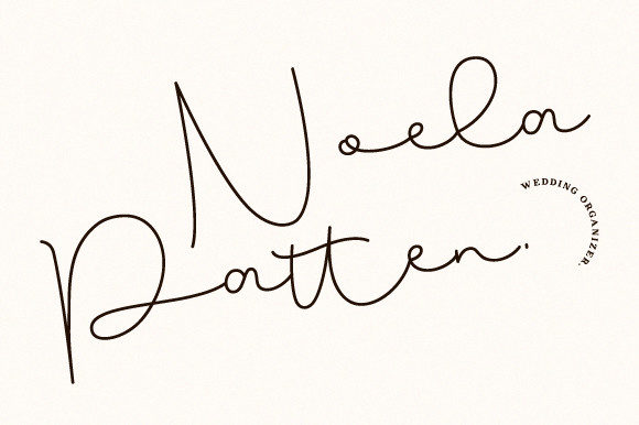 Olasthy Script Font PNG with transparent background - Preview 2