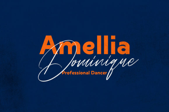 Pollet Signature Font PNG with transparent background - Preview 2